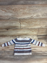 Old Navy Fair Isle Knitted Sweater Grey sz 18-24m