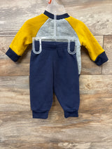 NEW Squad Seven 2pc Pullover Sweatshirt & Joggers Set Grey sz 0/3m