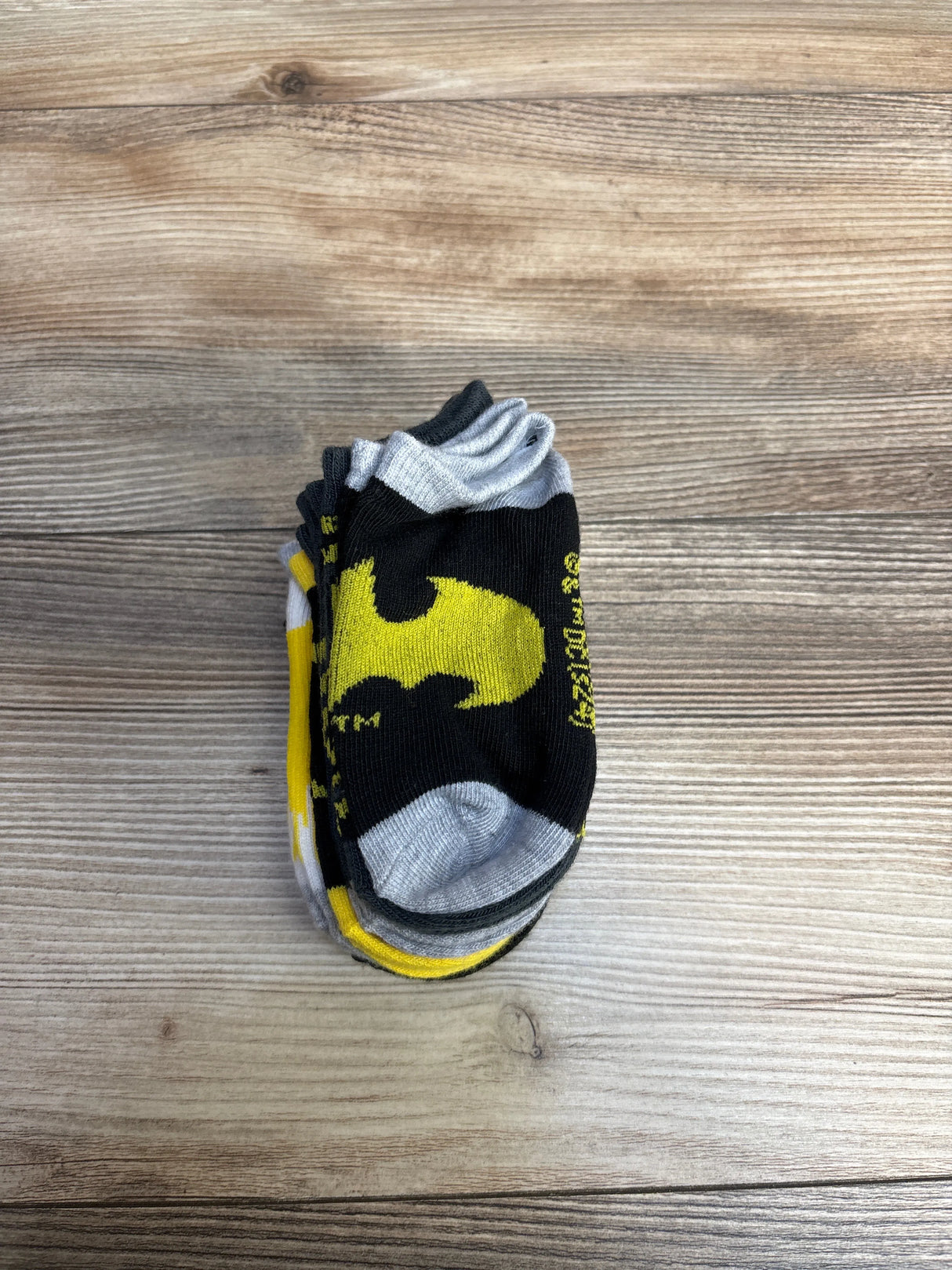 NEW Batman Low Cut Socks 6pk sz 2T-3T