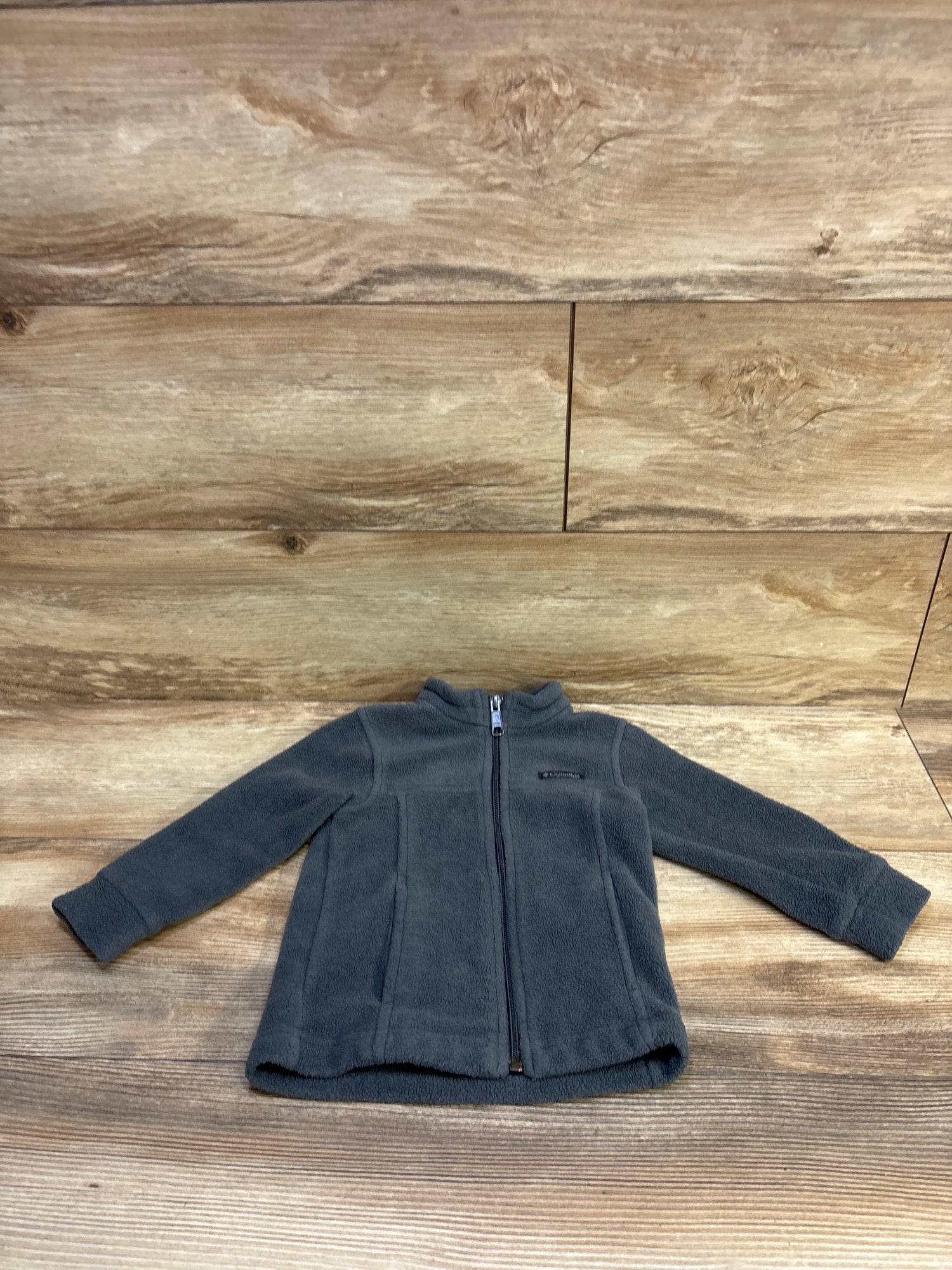 Columbia Fleece Full Zip Jacket Grey sz 18-24m