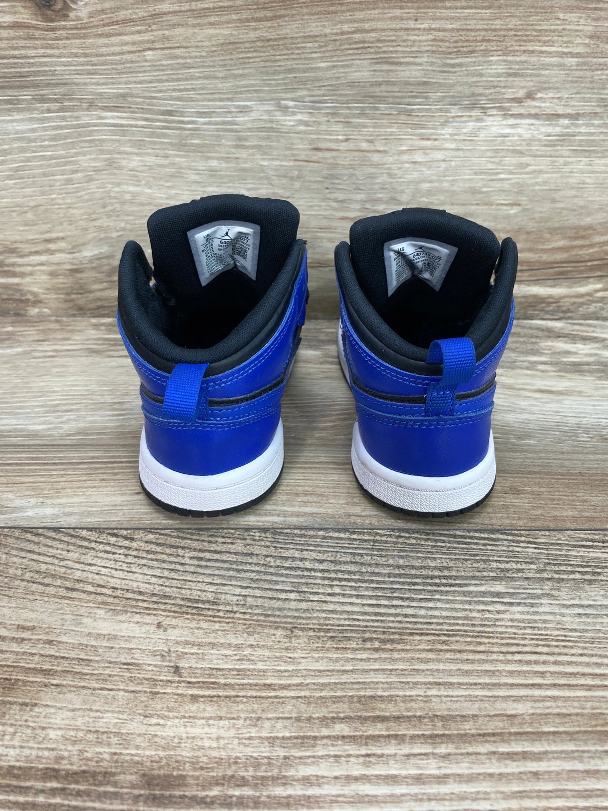 Air Jordan 1 Mid TD 'Hyper Royal' Sneakers sz 9c