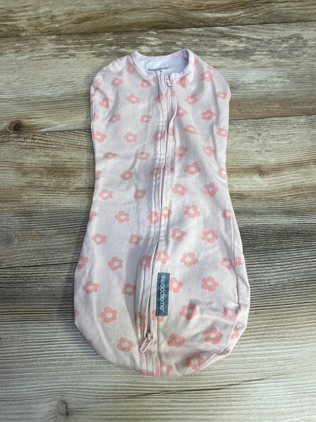SwaddleMe Floral Print Pod Pink sz 0-2m - Me n Mommy To Be