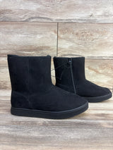 NEW Cat & Jack Holland Shearling Style Boots Black sz 3Y