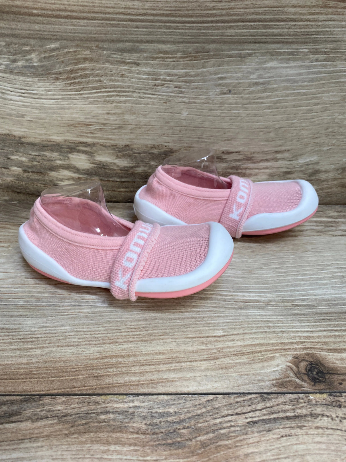 Komuello First Walk Sock Shoes in Pastel Pink sz 7c