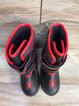 NEW Marvel Spider-Man Light-Up Winter Boots Black sz 1Y