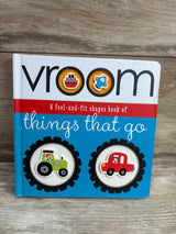 Vroom Things That Go - A Fit-and-Feel Board Book