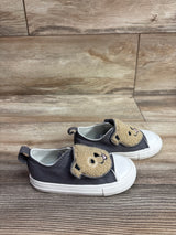 Converse Chuck Taylor All Star One Strap Sherpa Bear Sneaker Grey sz 7c