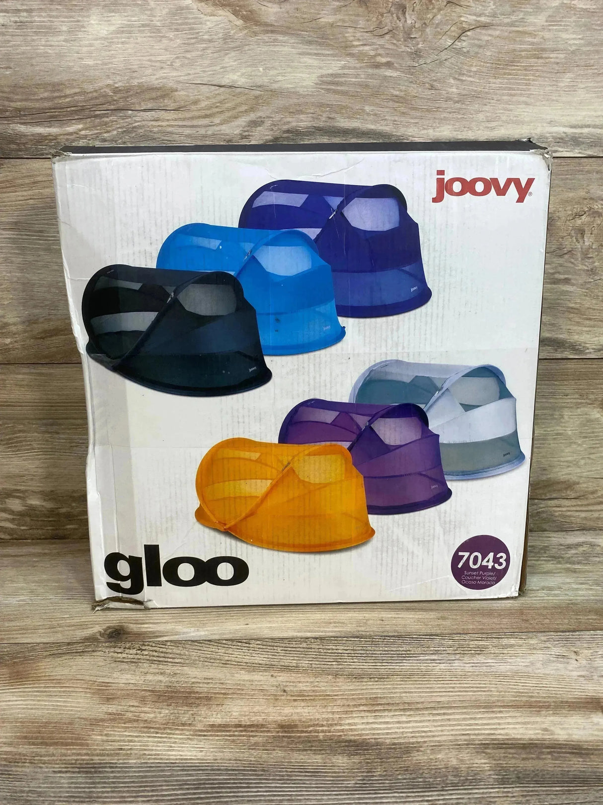 NEW Joovy Gloo Portable Play Tent in Sunset Purple