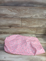 The Peanutshell Fitted Mini Crib/Playard Sheet Pink ~38x27.5''