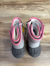 NEW Cat & Jack Lenny Winter Snow Boots Grey sz 6c