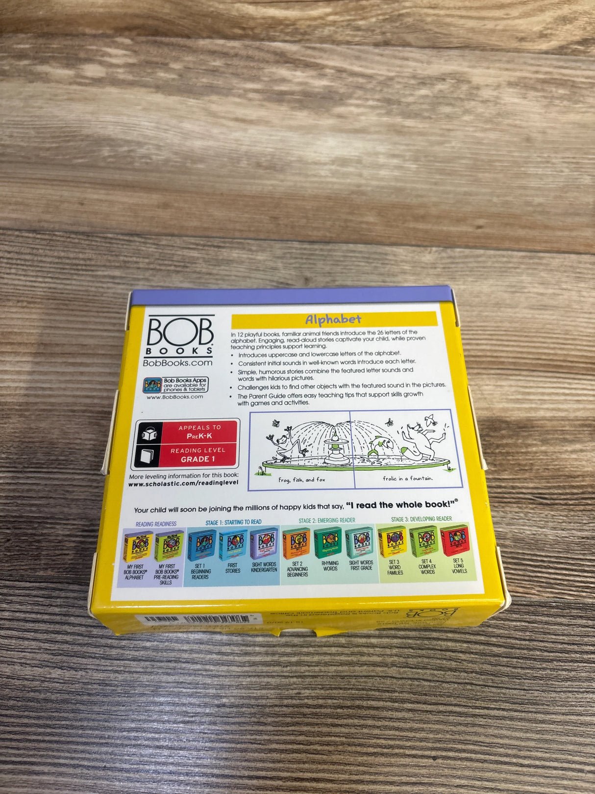 My First Bob Books - Alphabet Box Set 12ct Paperback Books