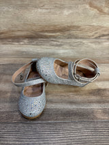 Little Angel Bedazzled Flats Silver sz 4c