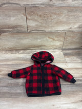 Just One You Sherpa Jacket Red sz Newborn