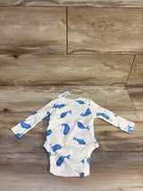 NEW Old Navy Narwhal Bodysuit Ivory sz 0-3m
