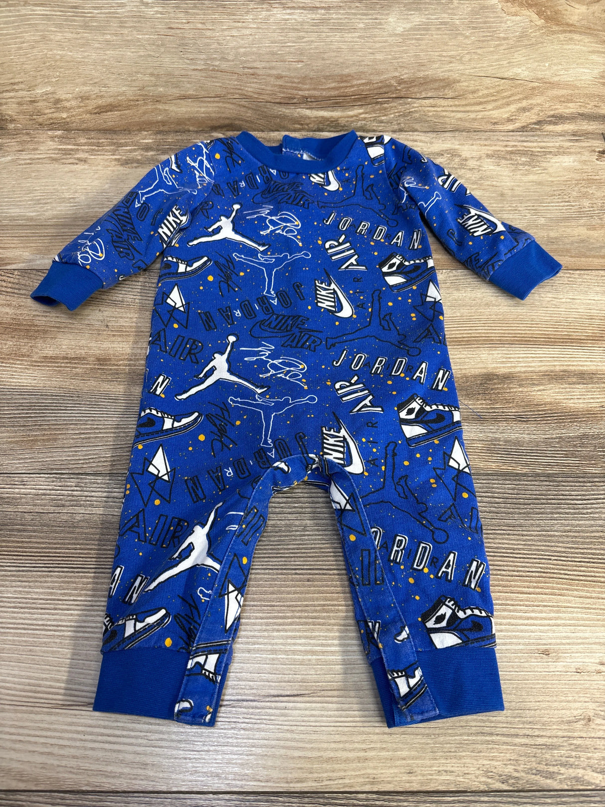 Jordan Logo Coverall Blue sz 6m