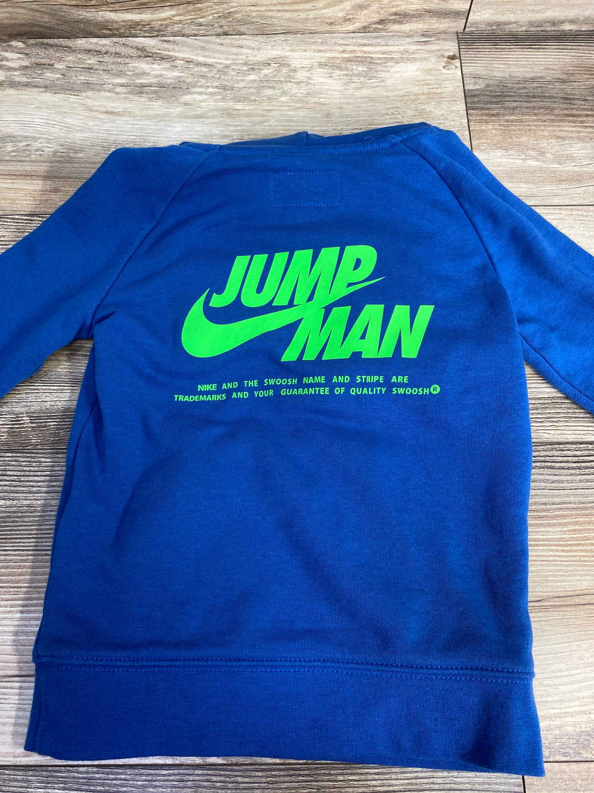 Jordan Pull Over Hoodie Blue sz 4T