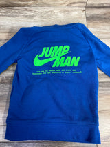 Jordan Pull Over Hoodie Blue sz 4T