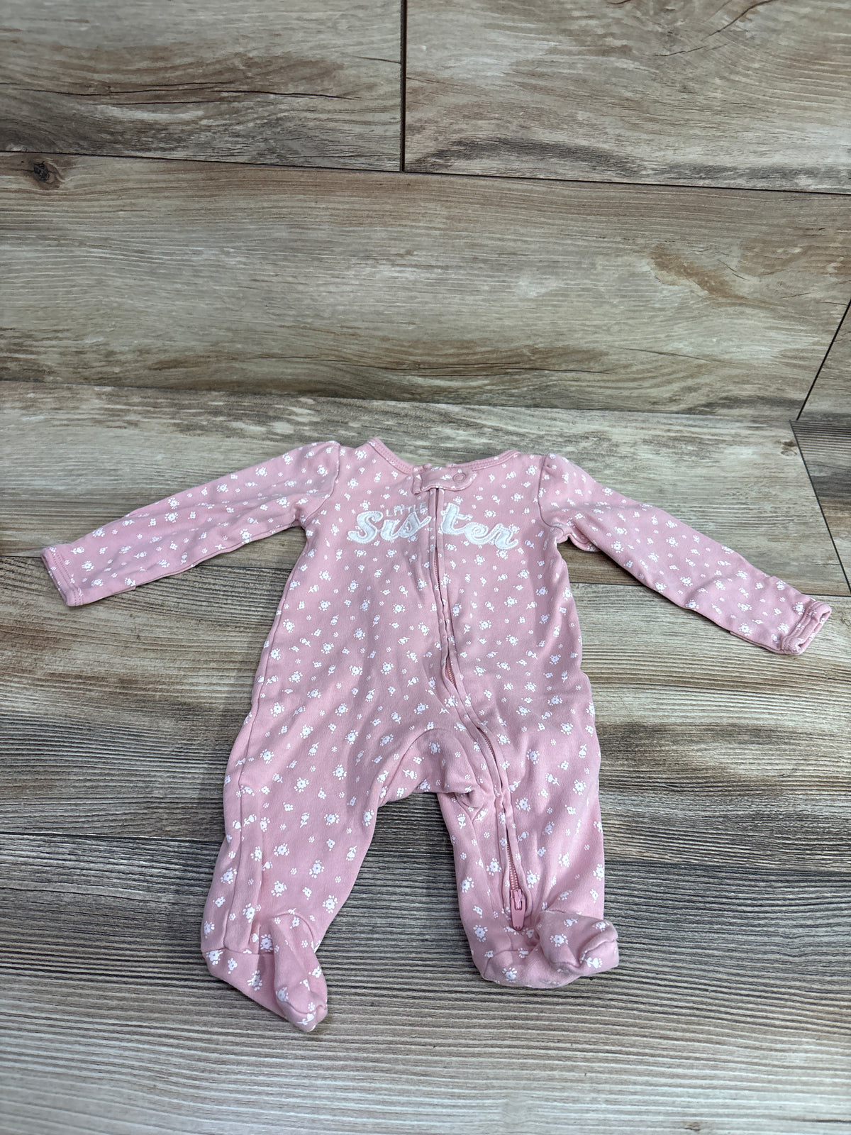 Carter's Little Sister Sleeper Pink sz Newborn