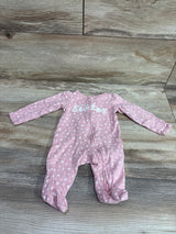 Carter's Little Sister Sleeper Pink sz Newborn