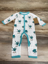 NEW Kyte Baby Succulent Snap Romper sz 3-6m