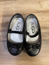 Sugar Lil Matilda Bow Flats Black sz 7c