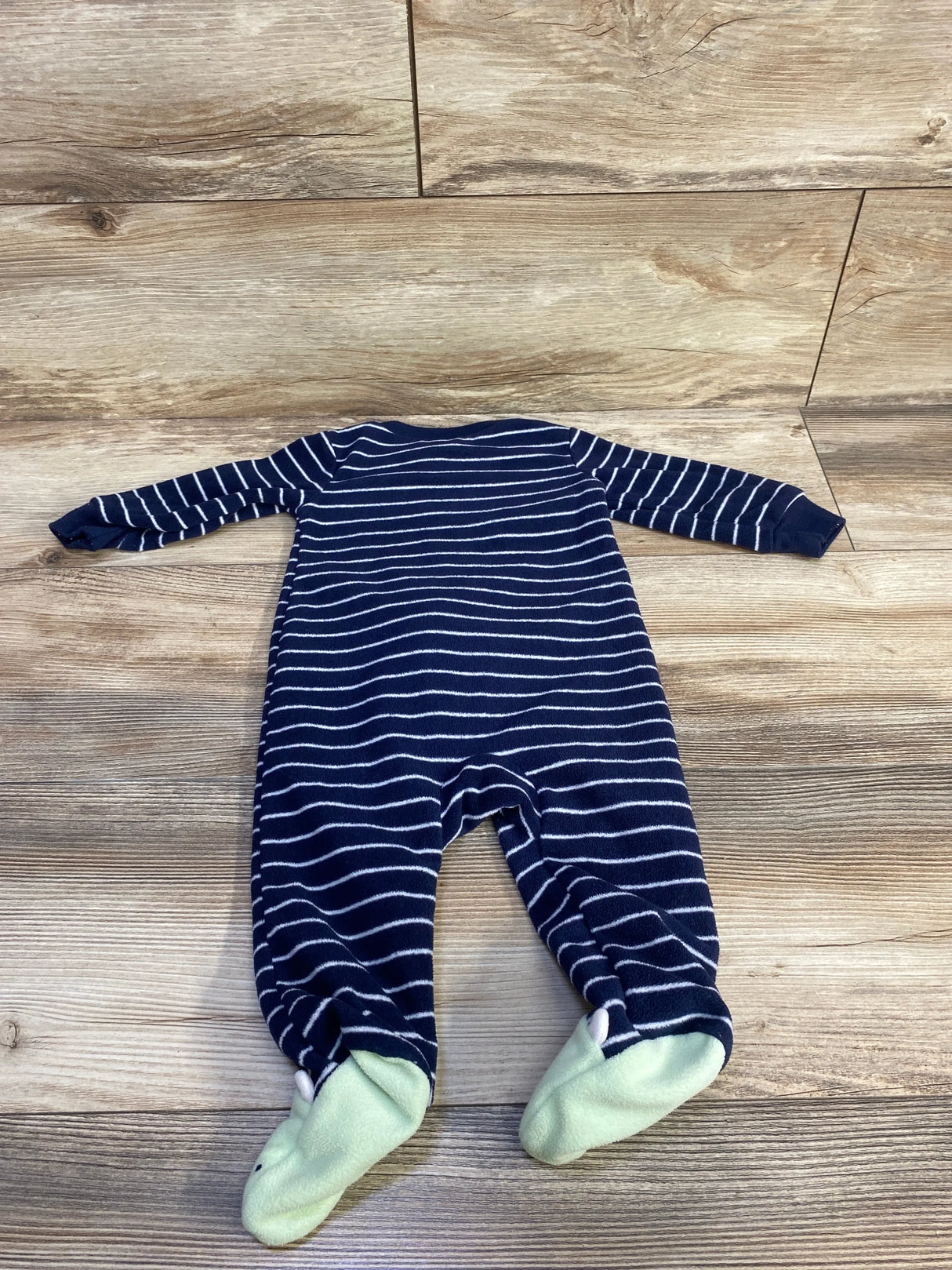 Carter's Striped Blanket Sleeper Navy sz 6m