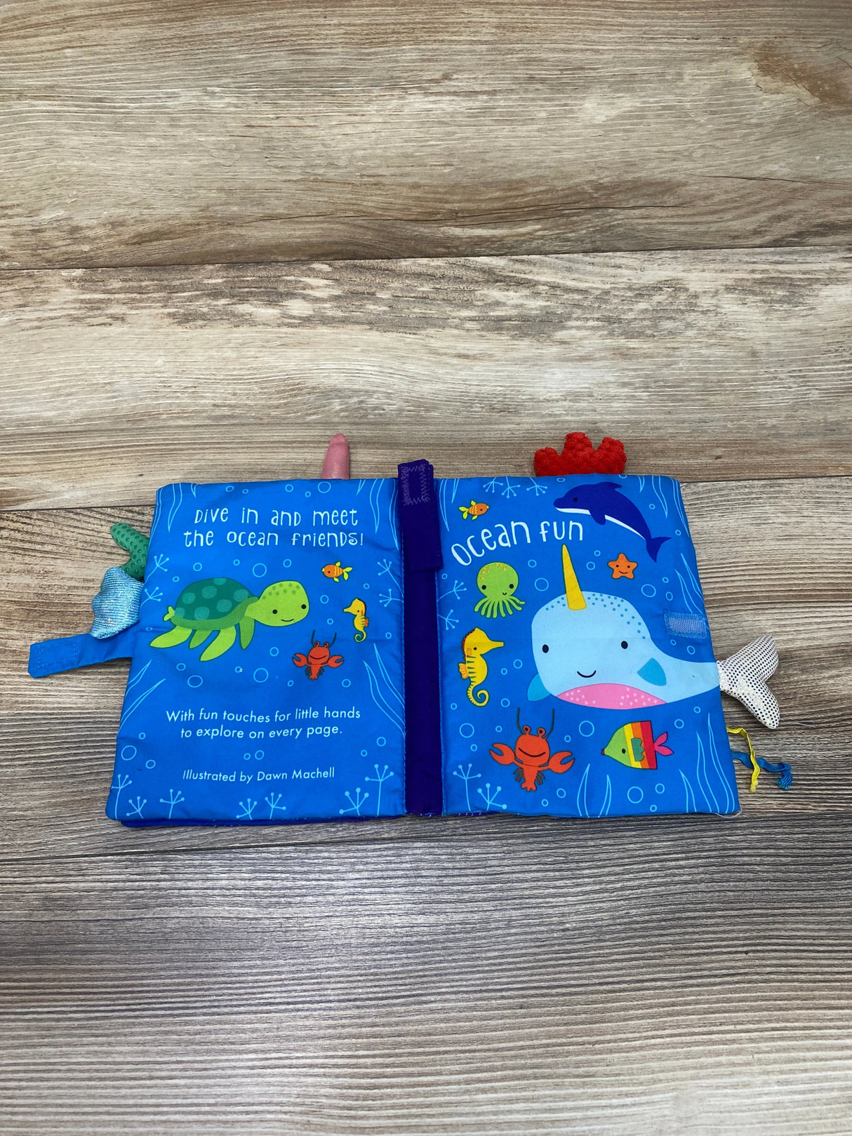 Sensory Snuggables Ocean Fun Soft Crinkle Book