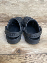 Crocs Toddler Baya Clog Black Sz 7c