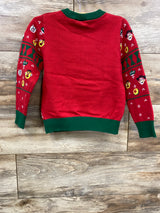 Toy Story Merry Rex-Mas Ugly Christmas Sweater Red sz 4T