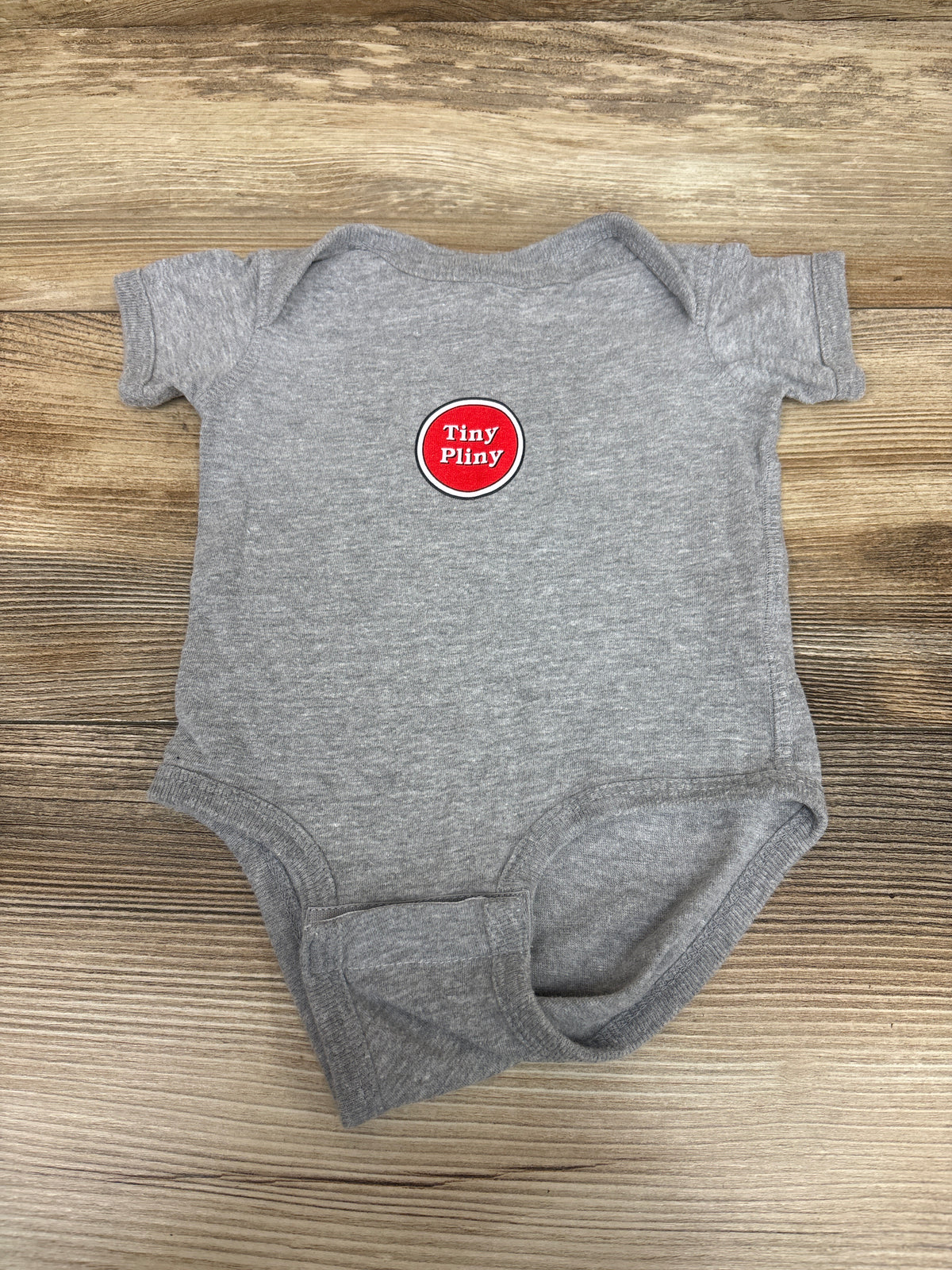 Rabbit Skins Tiny Pliny Bodysuit Grey sz 6m