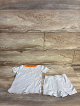 Nickelodeon 2pc Teenage Mutant Ninja Turtles Pajama Set Grey sz 4T