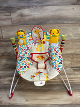 Bright Starts Portable Baby Bouncer in Playful Pinwheels