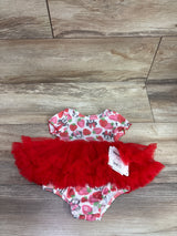 NEW Disney Baby Minnie Mouse Tutu Bodysuit White sz 0/3m