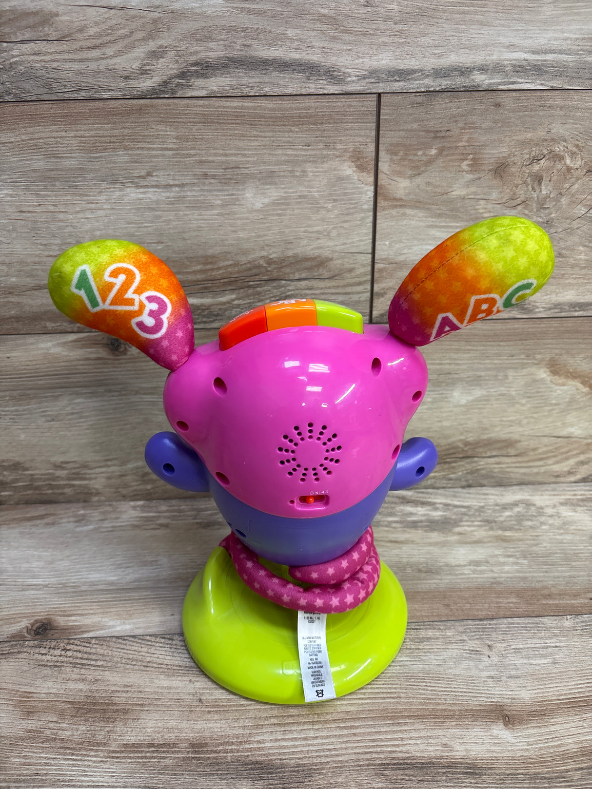 Fisher Price DJ Bouncin' Beats Interactive Toy, Pink