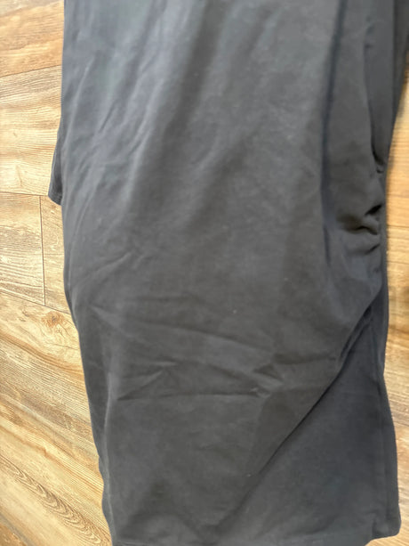 Gap Maternity 3/4 Sleeve Ruched Shirt Black sz Medium - Me n Mommy To Be