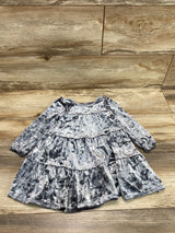 Cat & Jack Velvet Dress Grey sz 2T