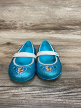 Crocs Frozen Mary Jane Flats Blue sz 5c