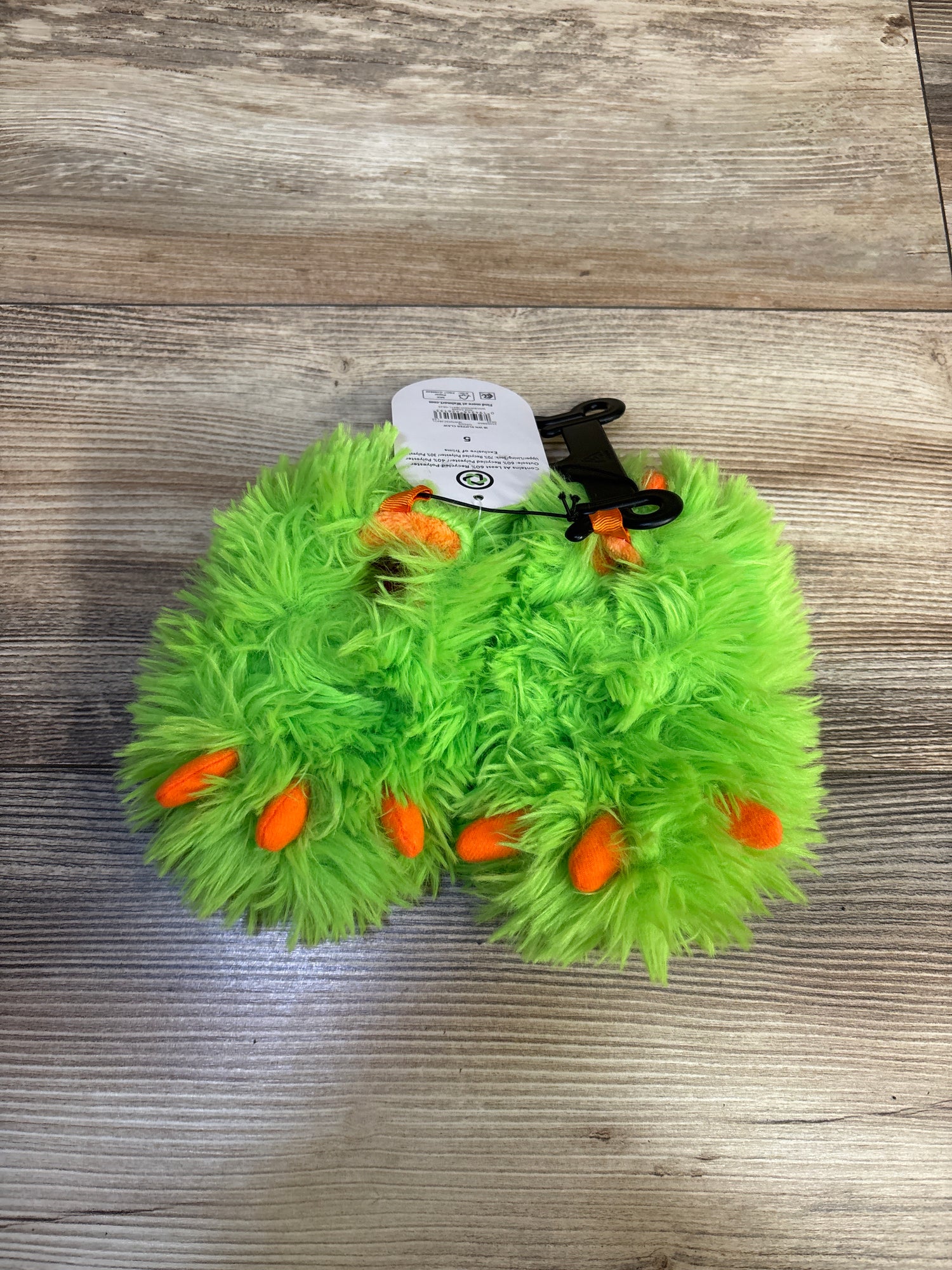 NEW Wonder Nation Monster Slippers Green sz 5c
