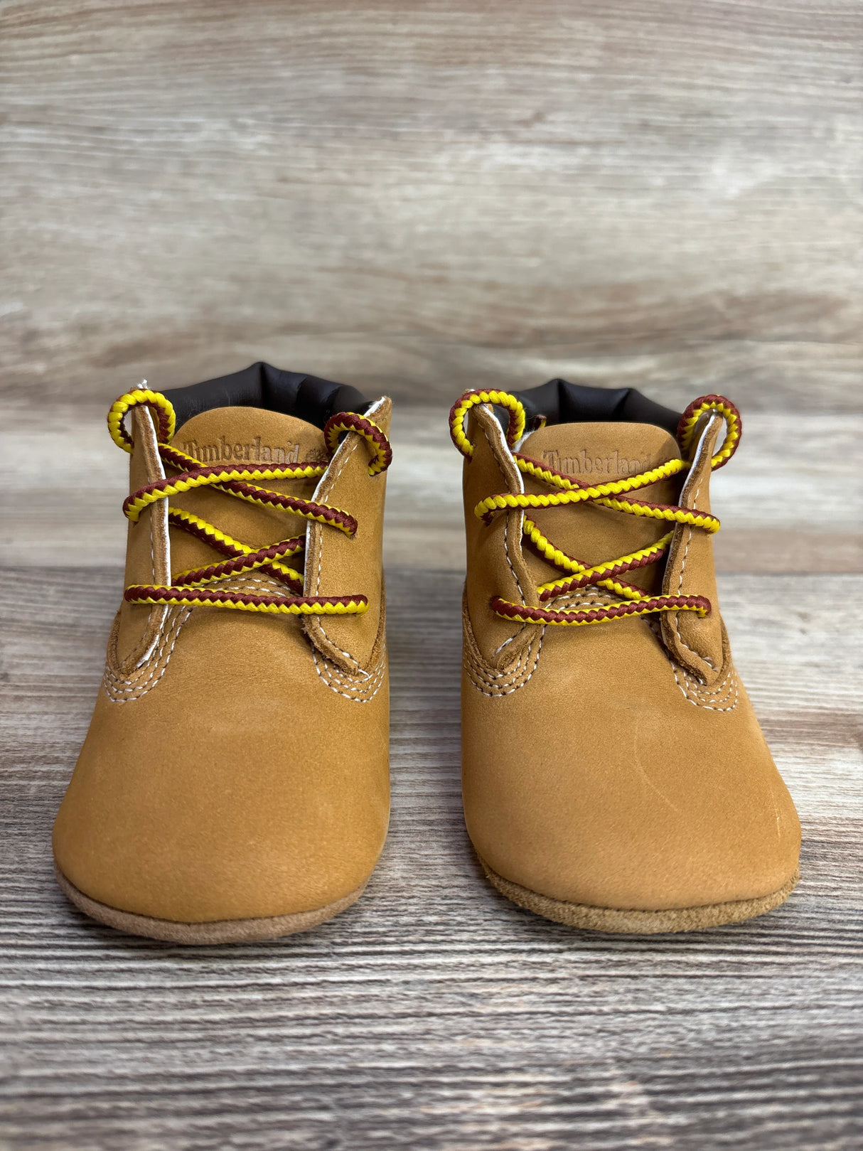 Timberland Infant Crib Booties Tan sz 2c