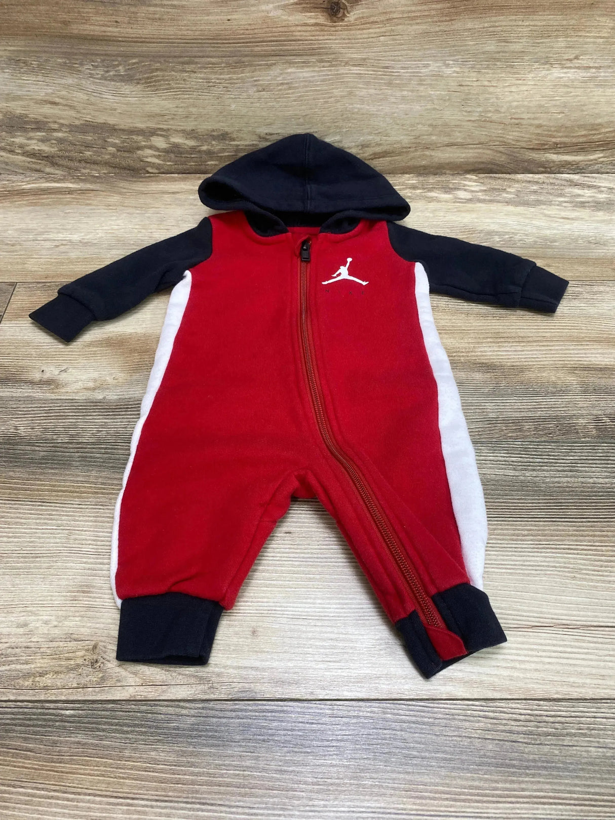 Jordan Hooded Coverall Red sz 3m