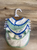 NEW Kit & Pearl 5pk Bibs Blue One Size