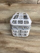 Munchkin Deluxe Dishwasher Basket - White/Grey