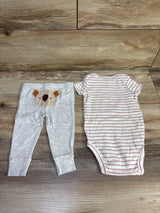 Carter's 2pc Koala Bodysuit & Pants Set White sz 6m