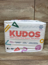 NEW Kudos Chlorine-Free Cotton-Lined Diapers Size 4 26ct