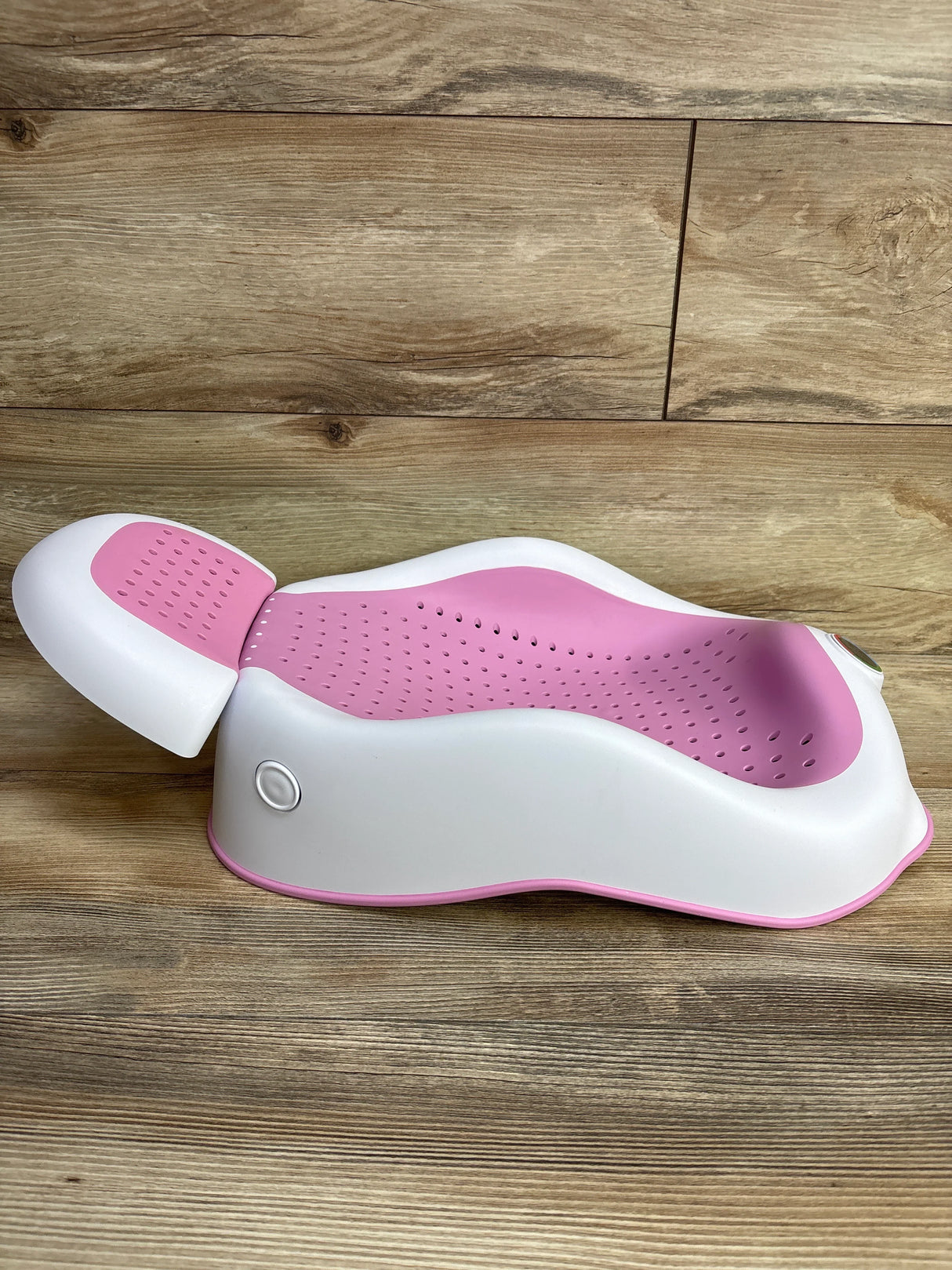 MAIKKB Newborn Baby Bath Support w/ Thermometer - Pink