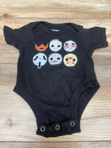 Pop Threads Horror Movie Characters Bodysuit Black sz 6m