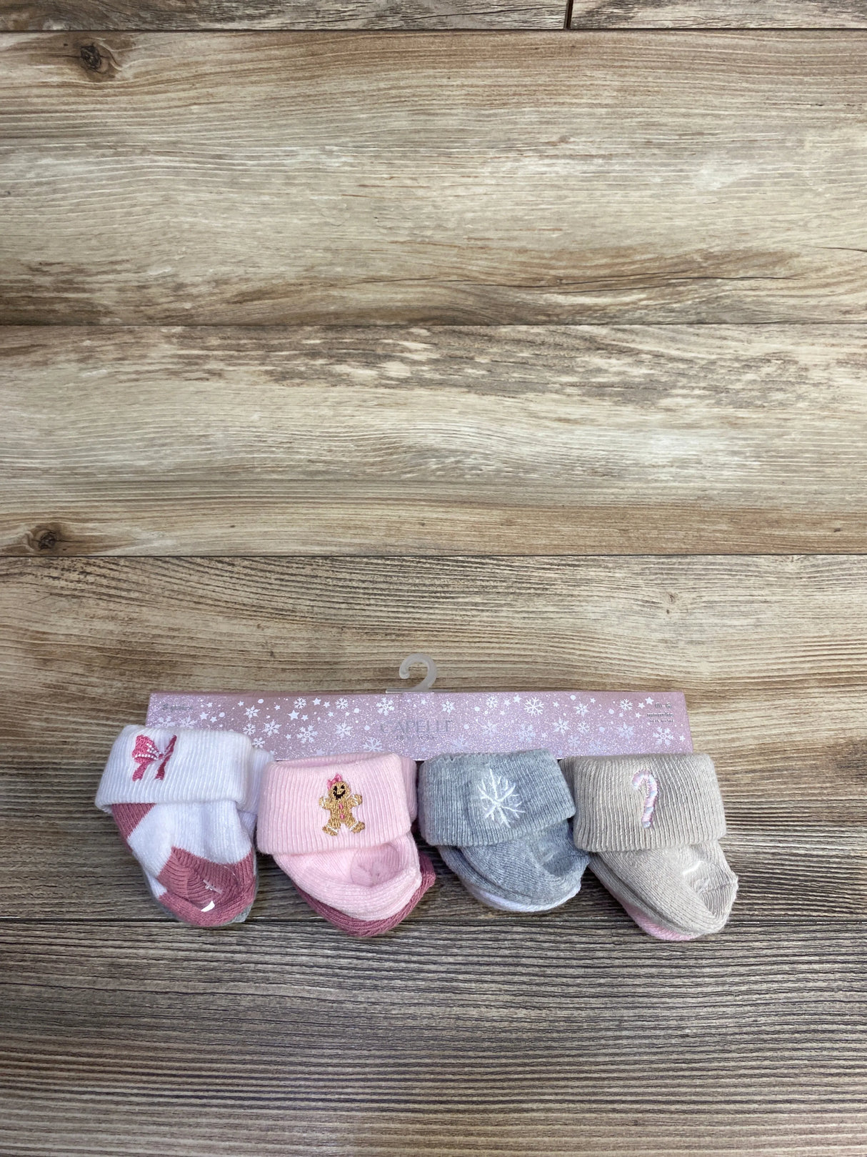NEW Capelli New York Christmas Socks 8pk sz 0-6m