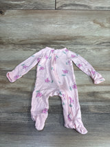 Just One You Comfy Soft Floral Sleeper Pink sz Newborn