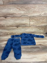 Fred & Flo 2pc Tie-Dye Pull Over Sweatshirt & Jogger Set Blue sz 6-9m