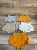 Kids Tales 5pk Muslin Bloomers Yellow sz 3-6m